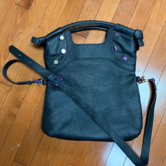Foley and Corinna Lady Tote with iridescent hardware - Picture 2 of 4